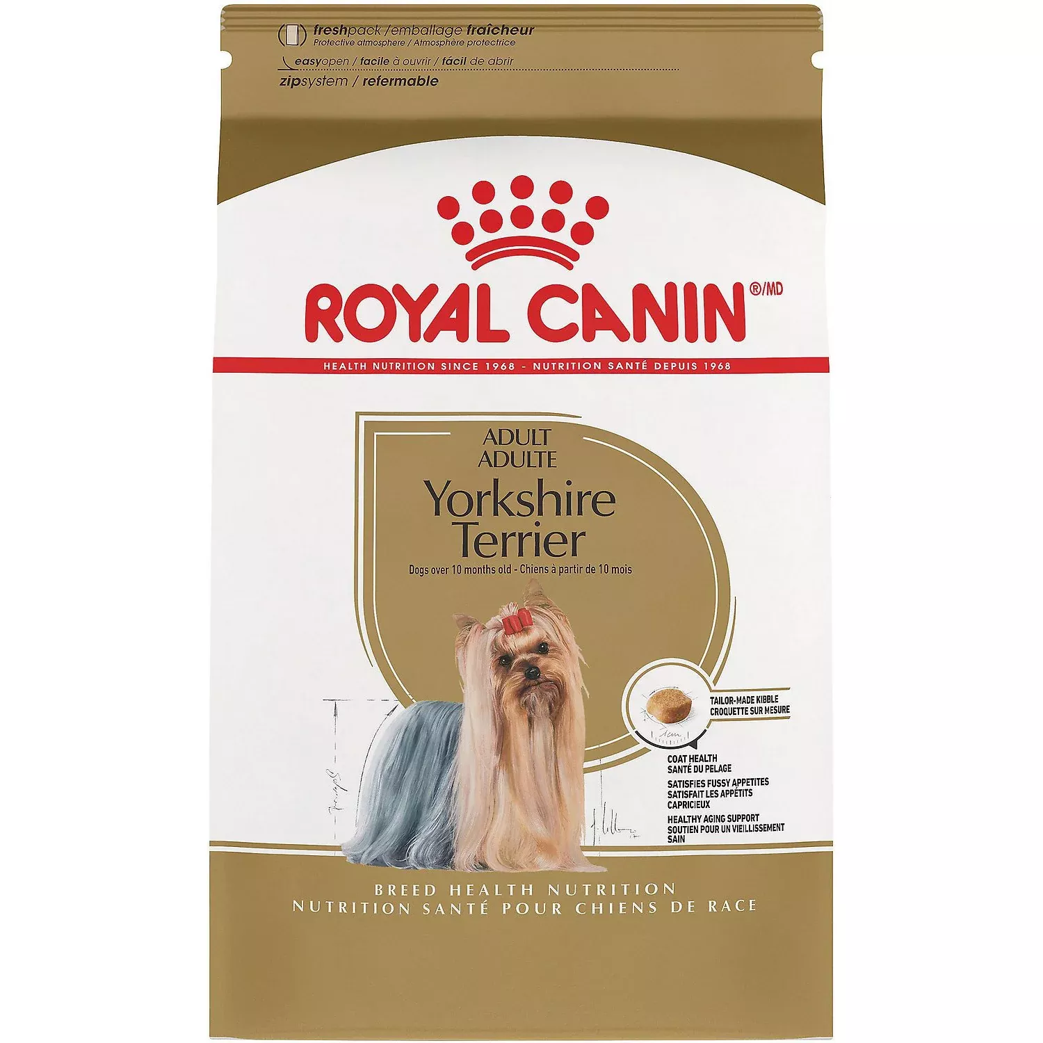 Royal Canin Yorkshire Terrier Adult Dog Food, 2.5 LB