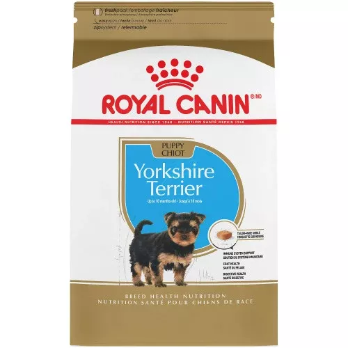 Royal Canin Yorkshire Terrier Puppy Dry Dog Food, 2.5 lb.