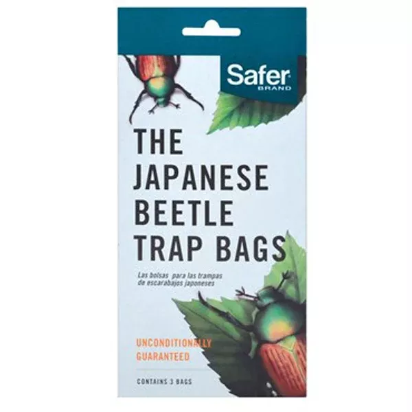 Safer Brand Japanese Beetle Trap Replacement Bag, 3 pack
