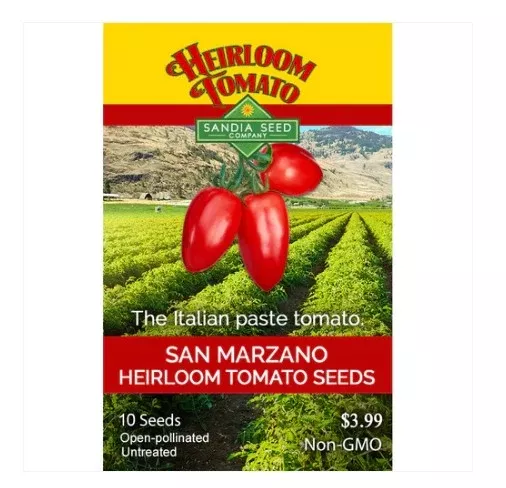 San Marazano Roma Tomato Seeds
