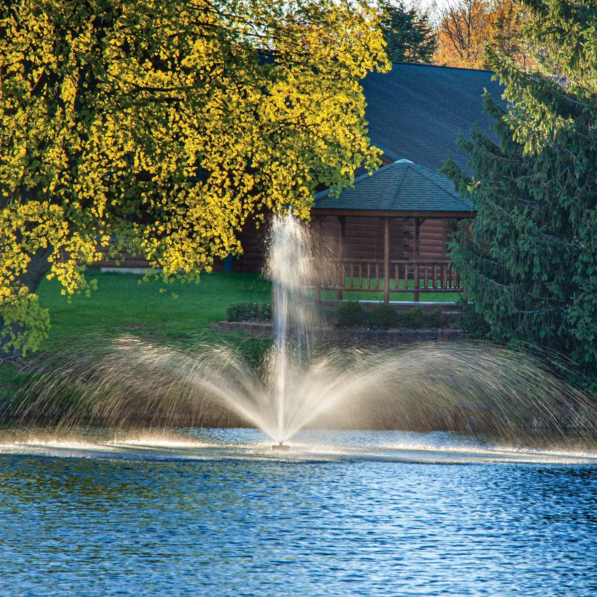 Scott Aerator 1HP Great Lakes Pond Fountain