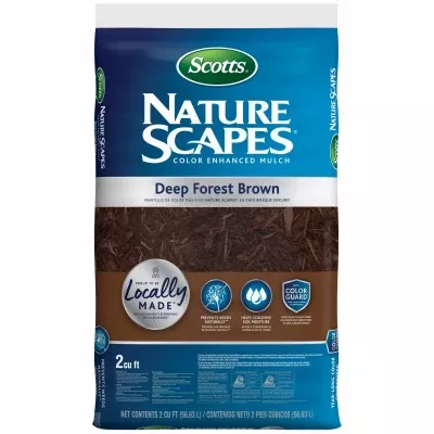 Scott's Nature Scapes, Deep Forest Brown Mulch, 2cu ft
