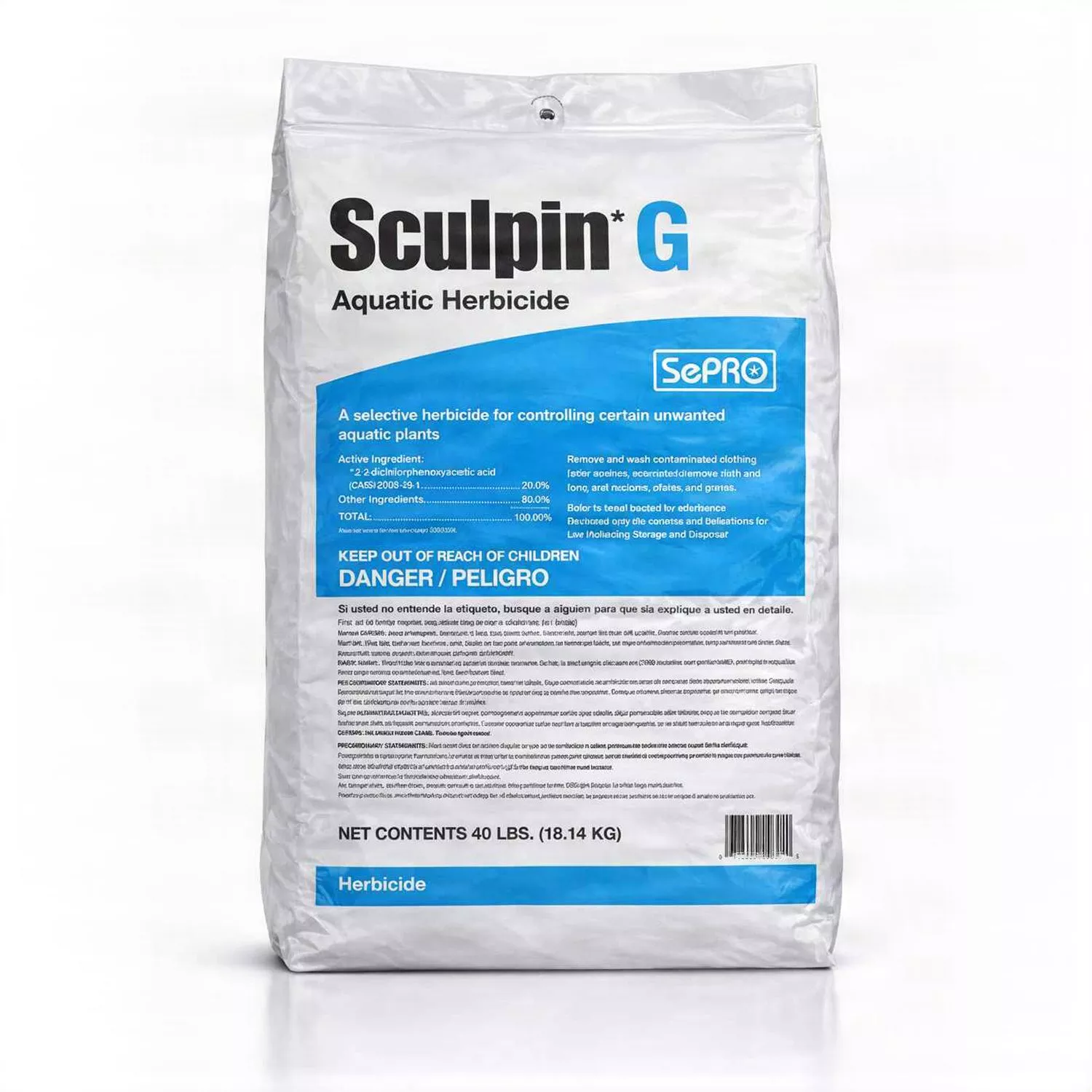 Sculpin G Aquatic Herbicide 40 lb Bag