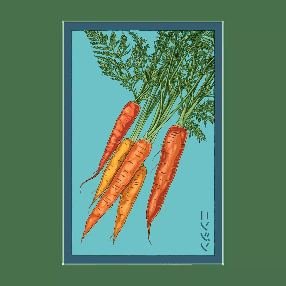 Shido Carrot Seed Packet