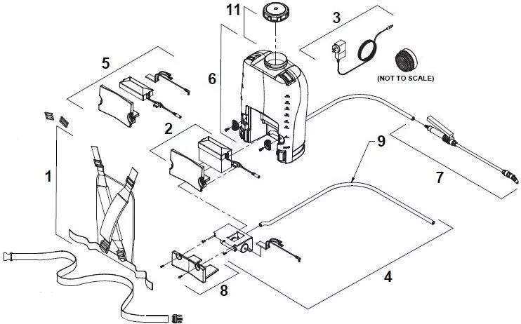 Shurflo SRS600 Propack Sprayer Parts Parts