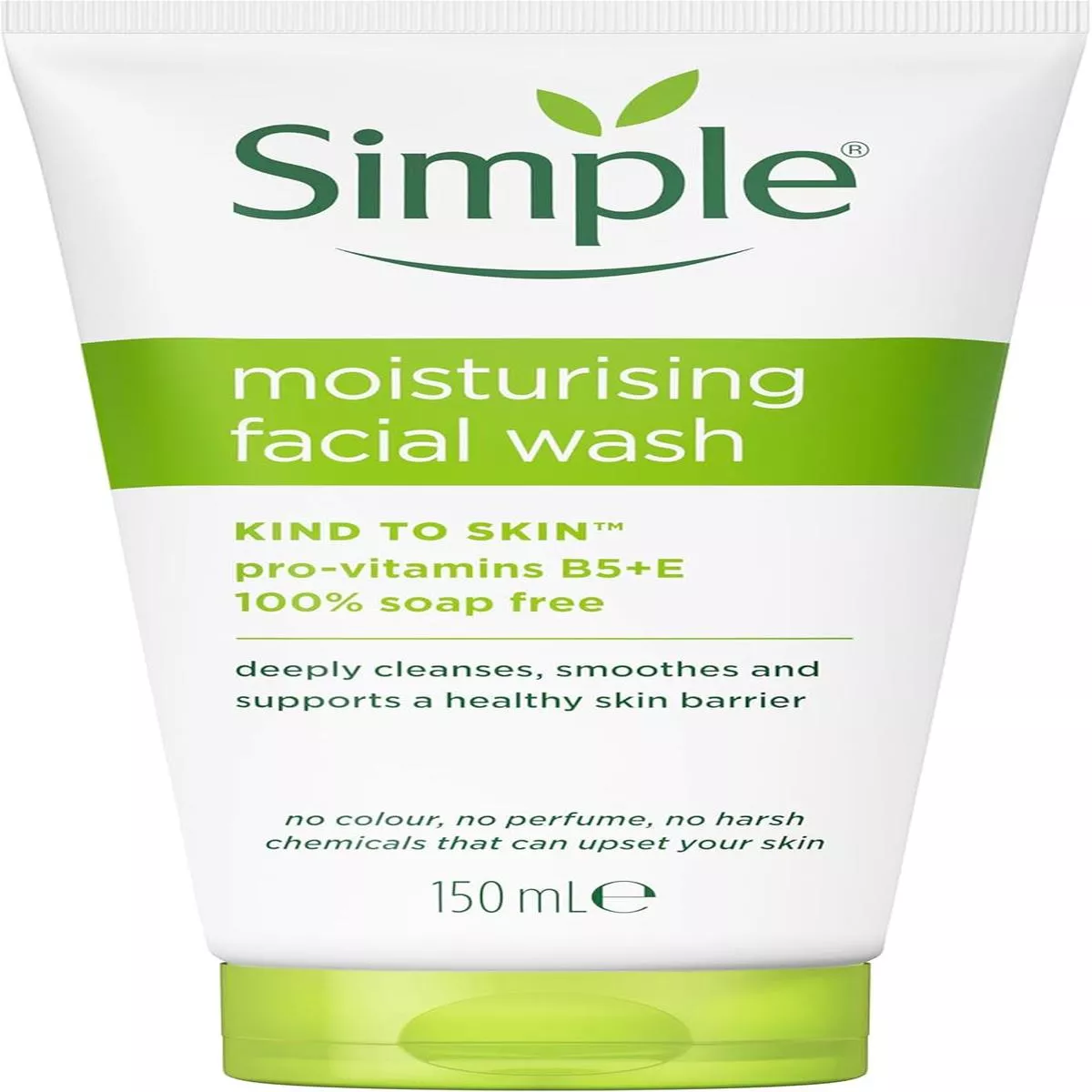 Simple Moisturising Foam Facial Wash 150ml