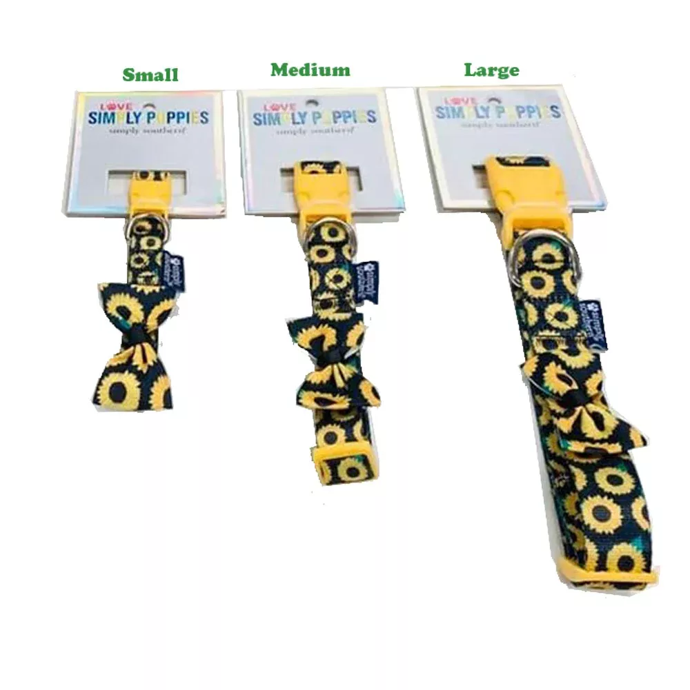 Simply Southern, Pet Collar, Sunflower