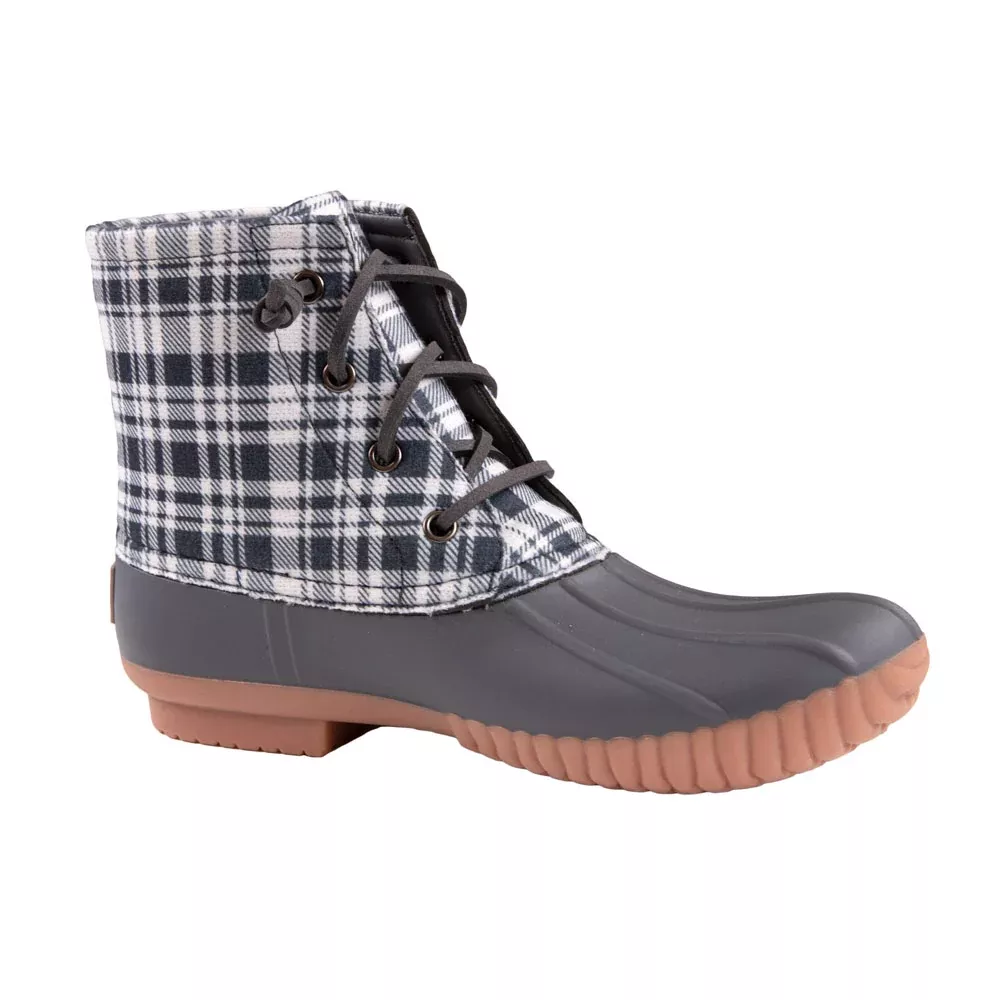 Simply Southern, Plaid Gray Boots, Assorted Sizes