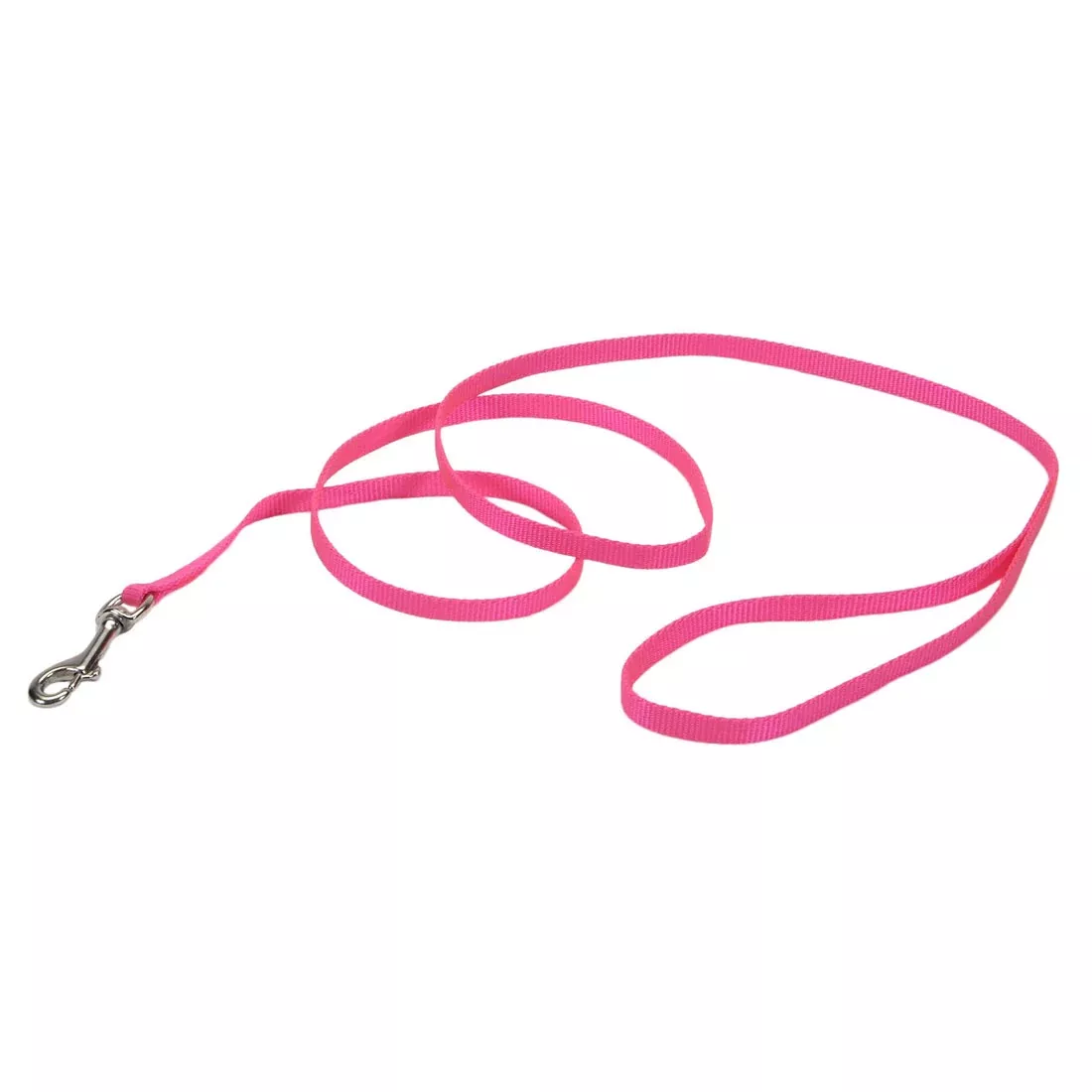 Single-Ply Dog Lead, Neon Pink, 6 ft.