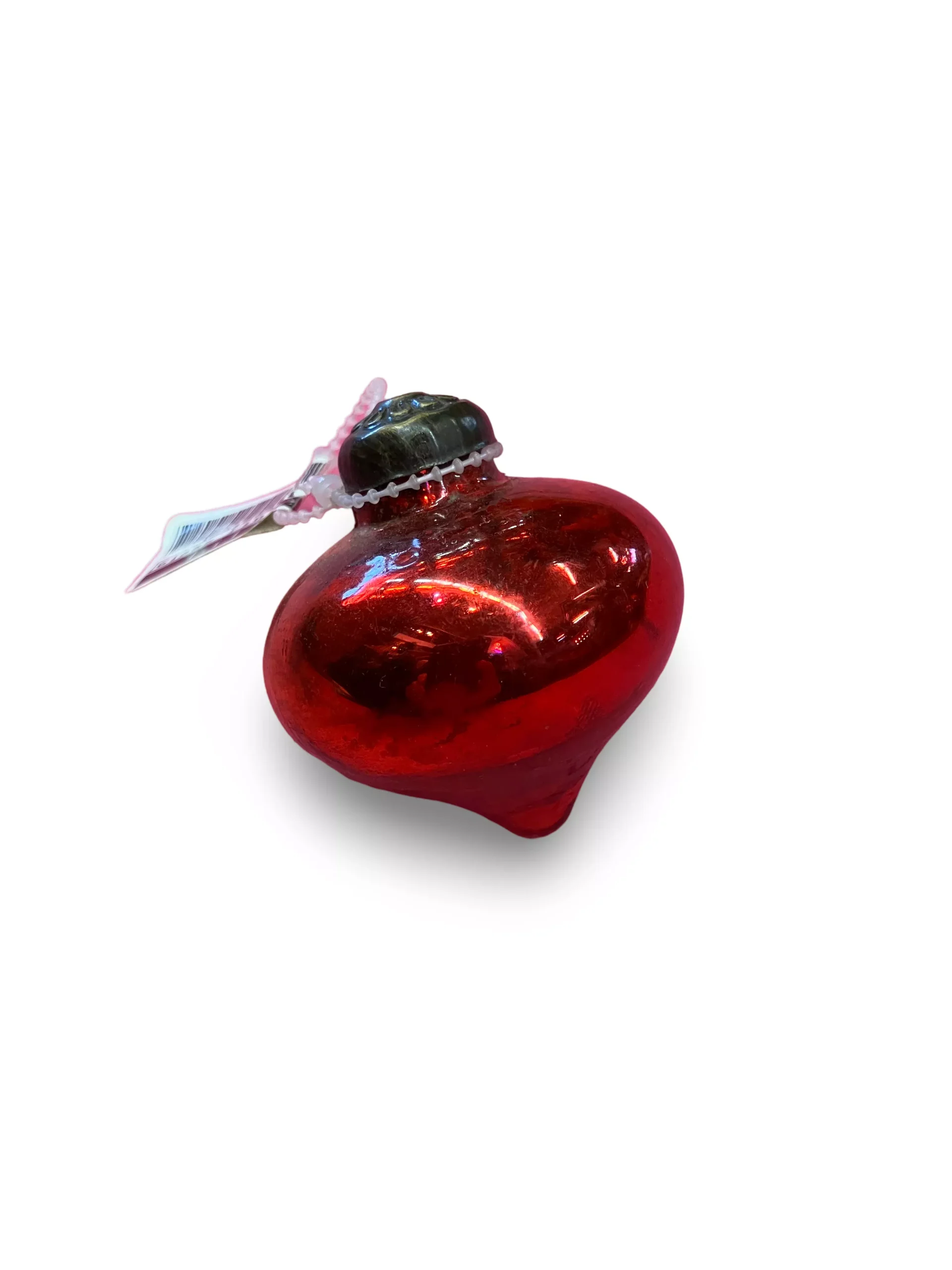 Small Red Glass Ornament
