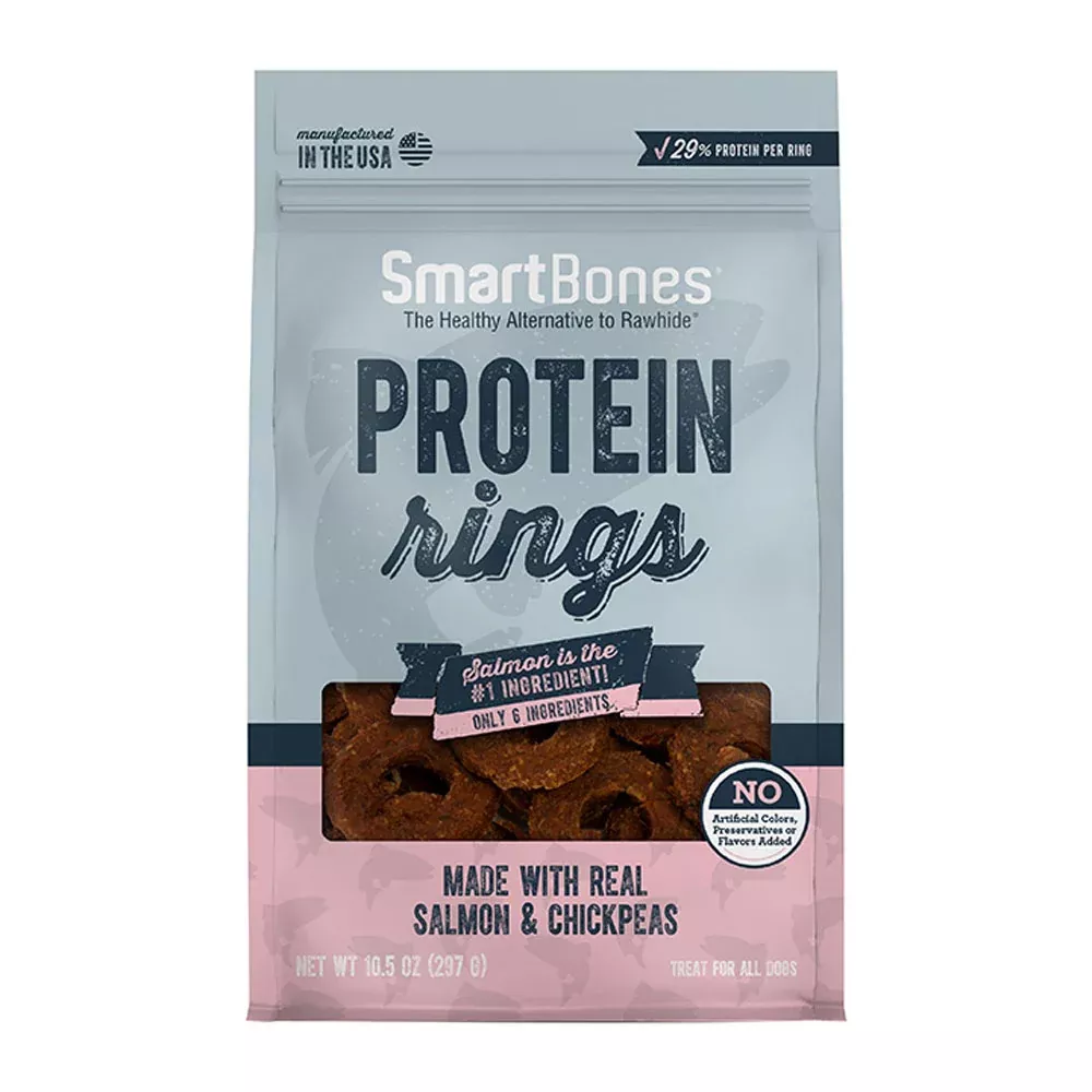 Smartbones, Protein Rings, Salmon & Chickpea