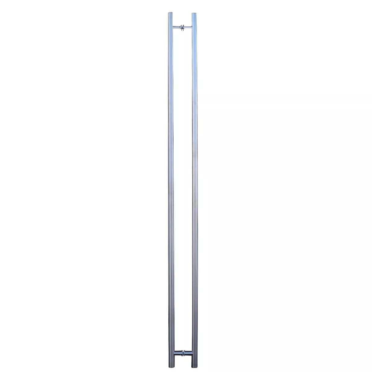 SMH 72" Stainless Steel Ladder-Style Door Pull Set - 2 Pulls