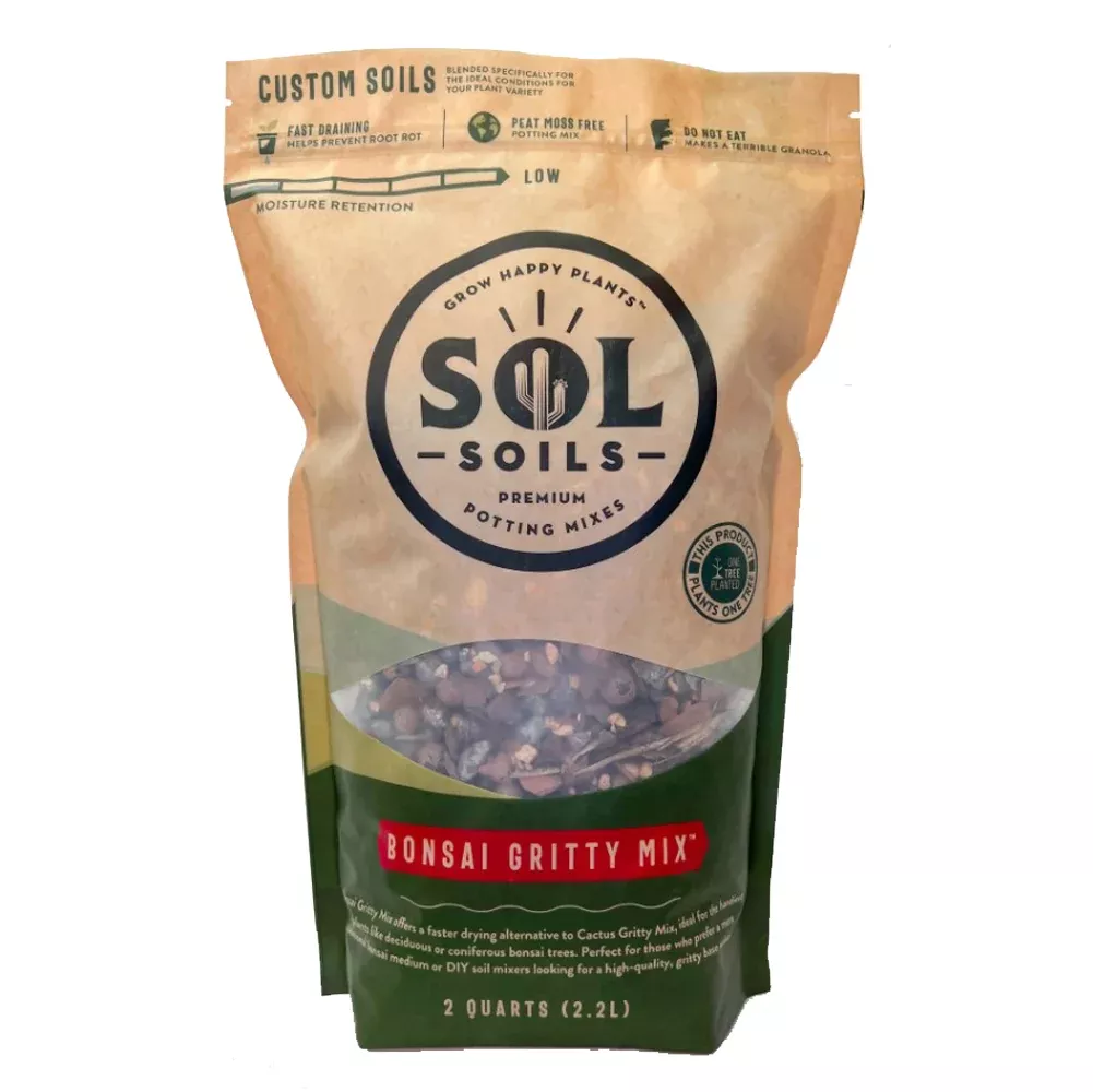 Sol Soils, Bonsai Gritty Mix, 2 Qt