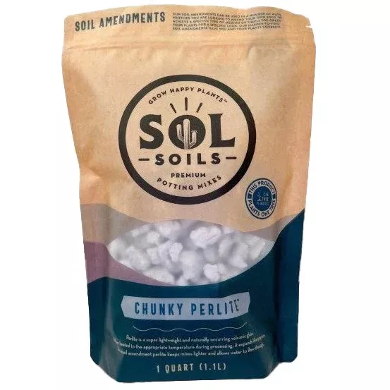 Sol Soils Chunky Perlite™ - 32oz (1qt)