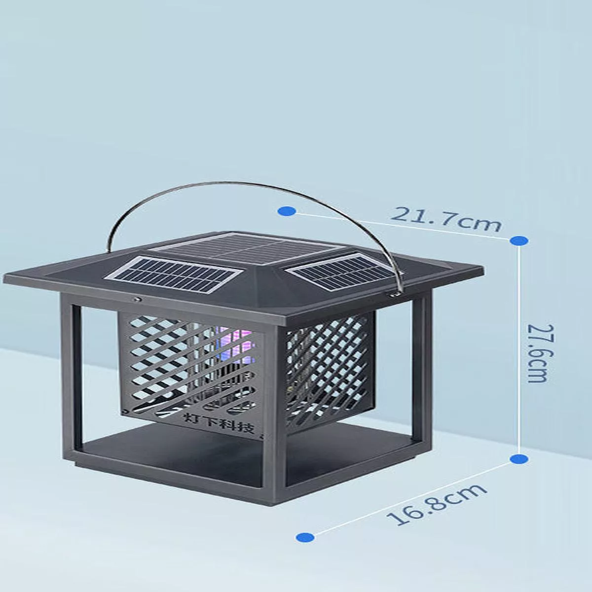 Solar Mosquito Killer Lamp – Grey portable+plug-in