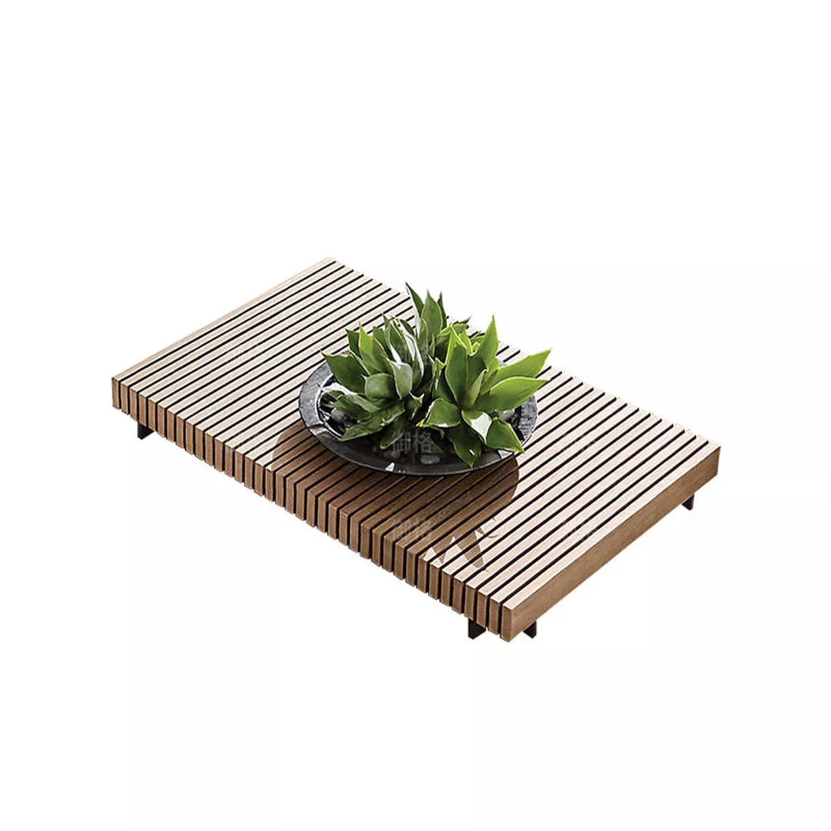 Solid Wood Sofa Set – Long coffee table