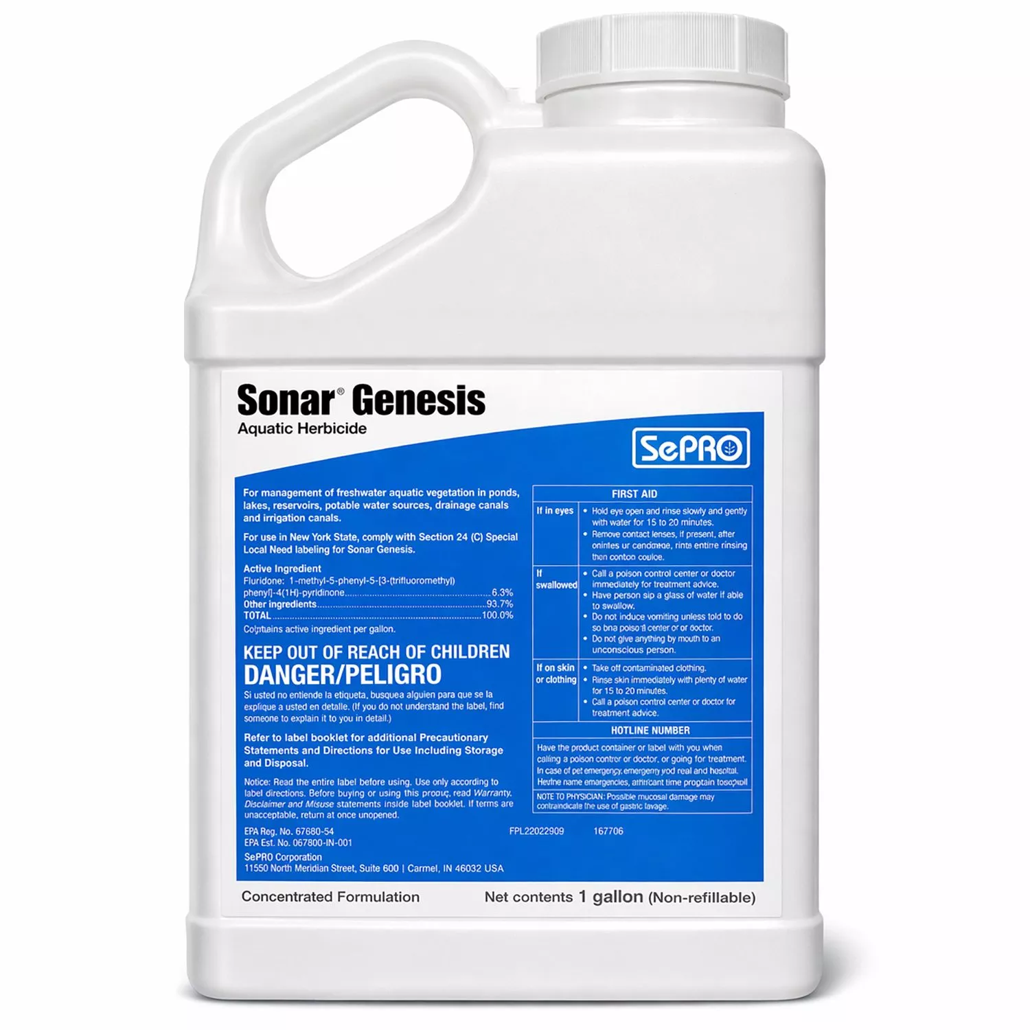 Sonar Genesis Aquatic Herbicide 1 Gallon