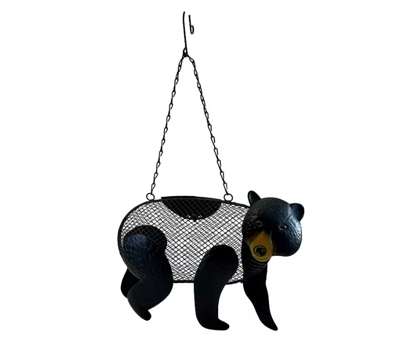 Songbird Essentials- Black Bear Mesh Hanging Feeder