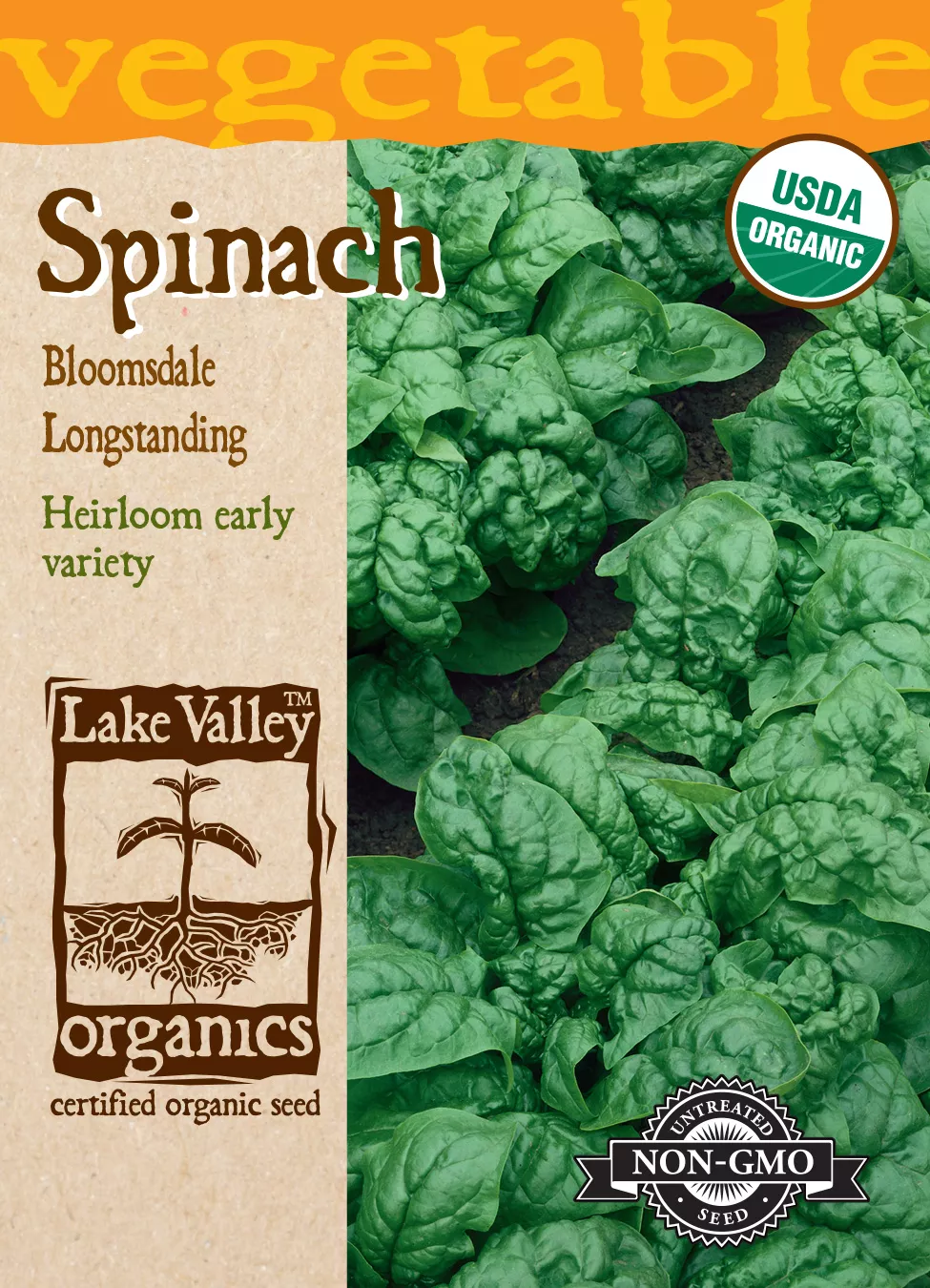 Spinach Bloomsdale Longstanding – Item #875