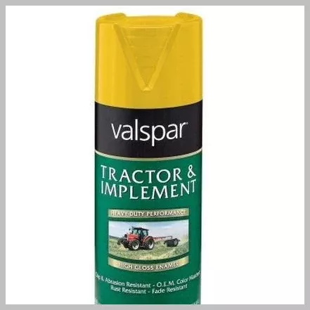 Spray Paint John Deere Yellow