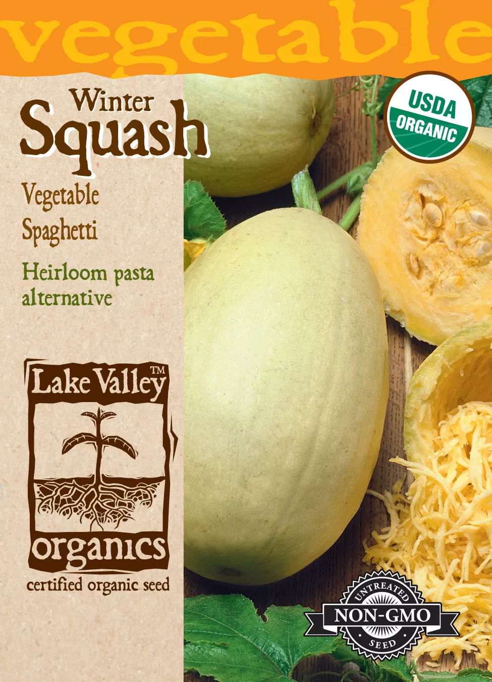 Squash (Winter) Vegetable Spaghetti – Item #4065