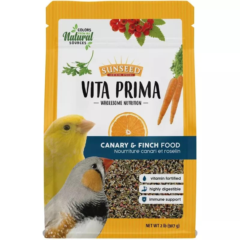 SunseedVita Prima Canary & Finch Food, 2 lb