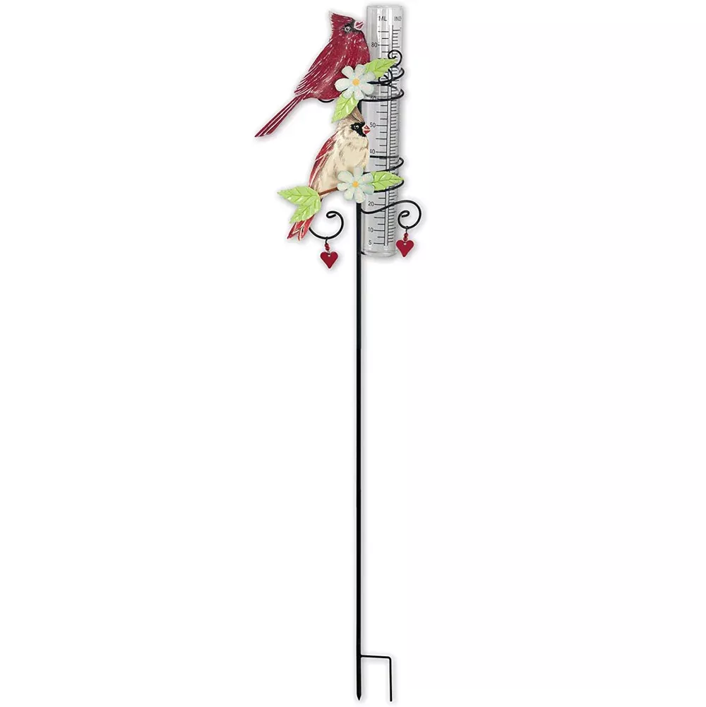 Sunset Vista, Cardinal Rain Gauge, 27"