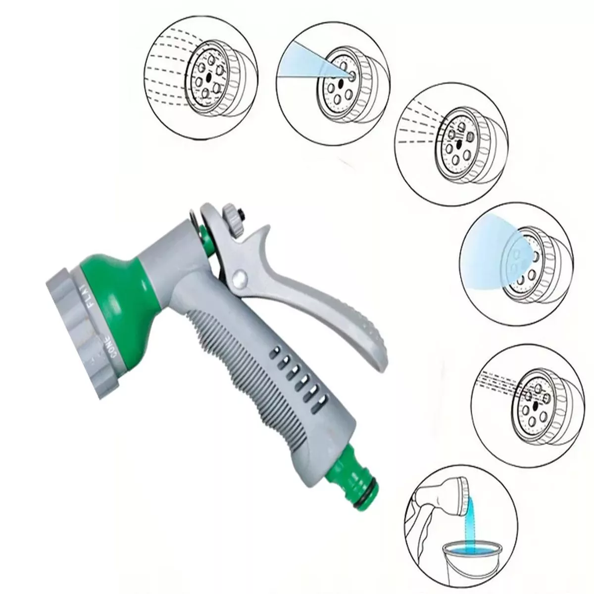SupaGarden 6 Dial Spray Gun – Default Title