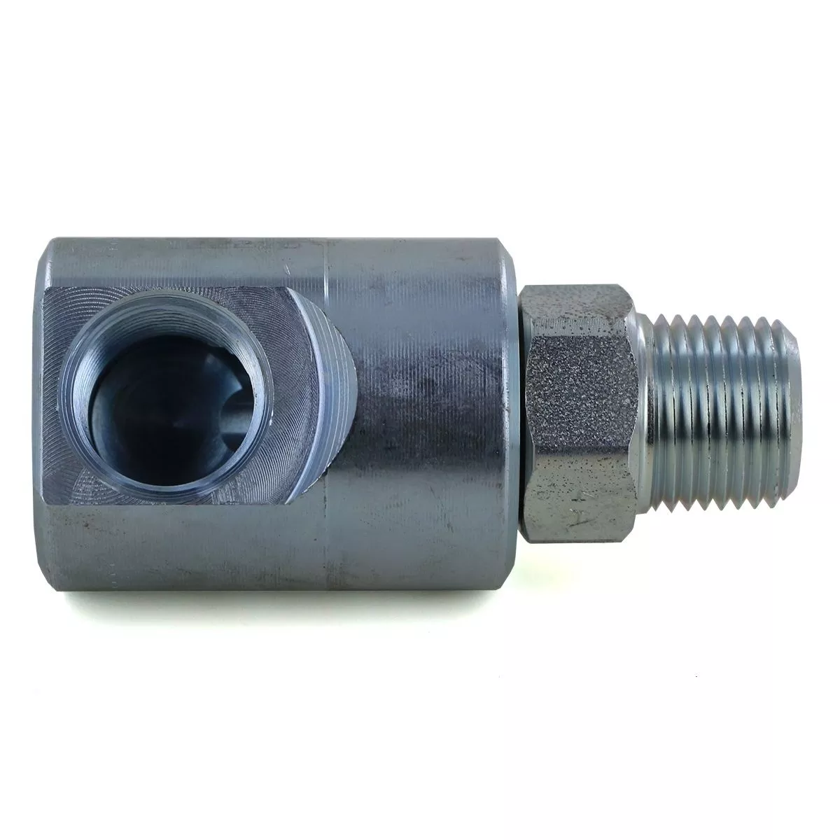 Super Swivel - 90° Heavy Duty Hose Reel Swivel - 1/2" Male x 1/2" Female NPT