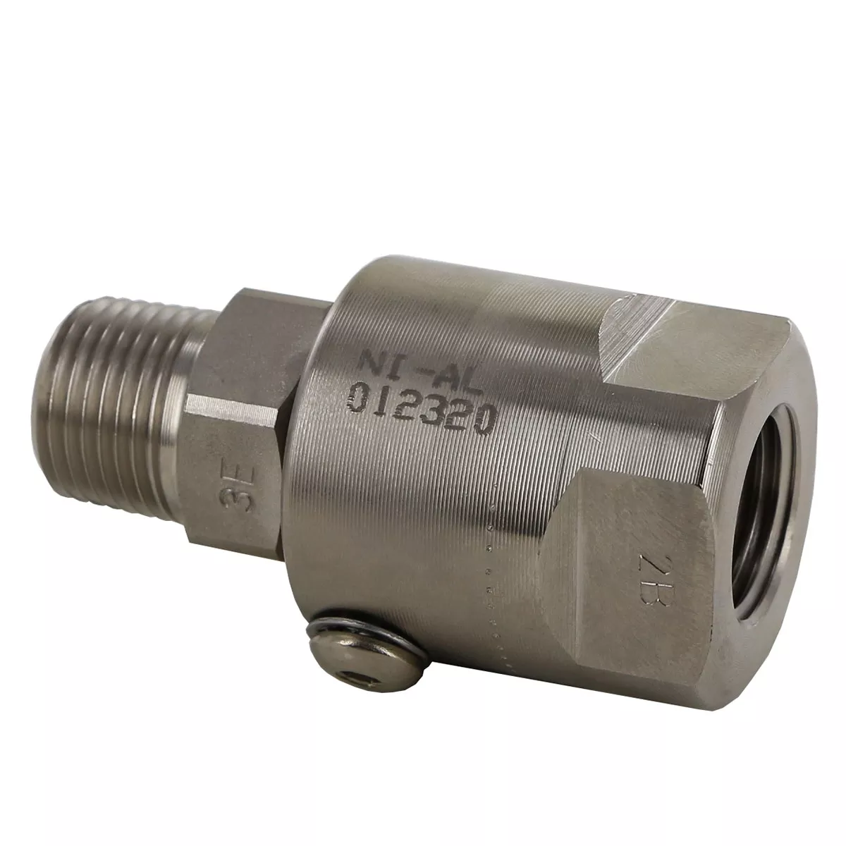 Super Swivel - Heavy Duty Hose Reel Swivel - 1/2" MNPT x 1/2" FNPT Straight