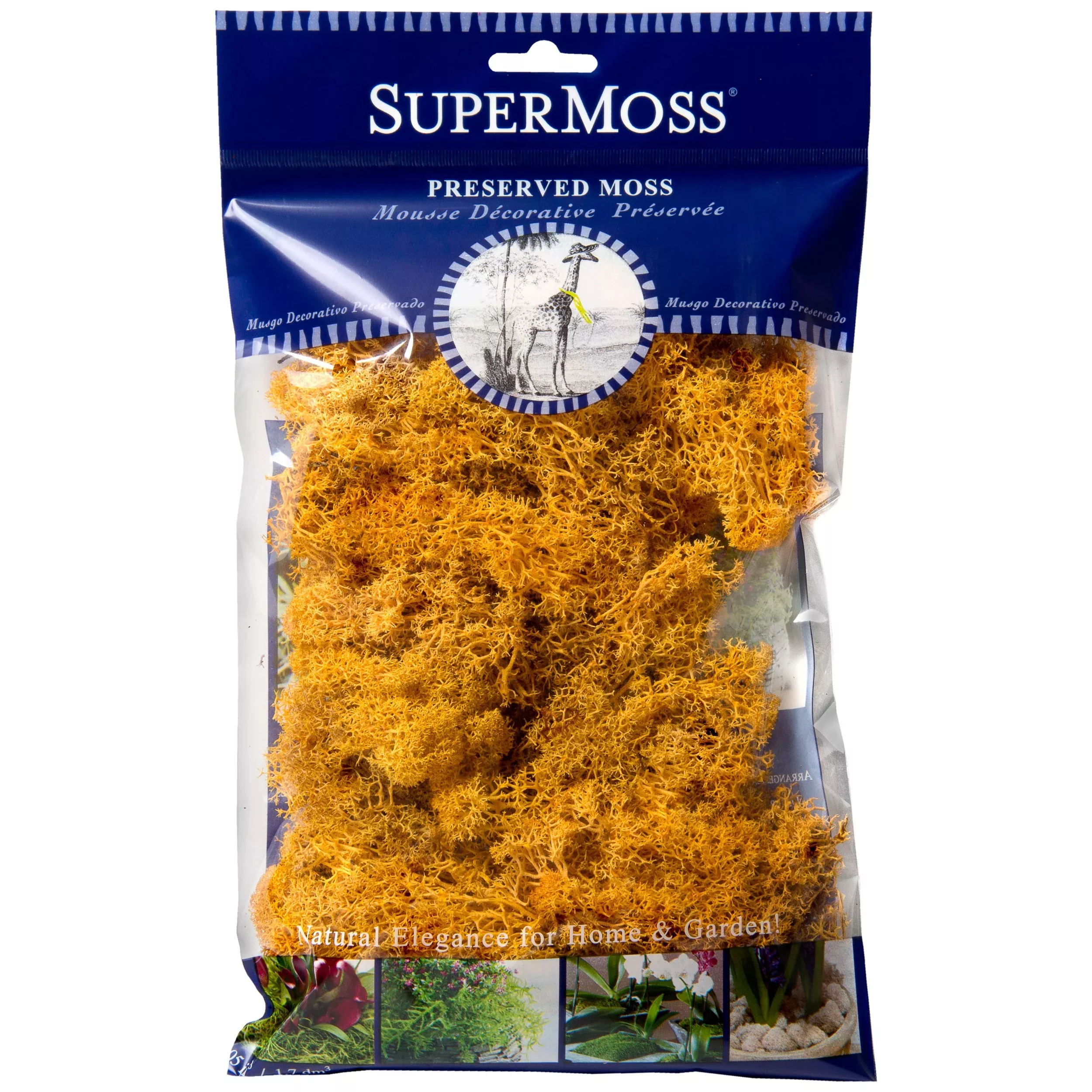 SuperMoss Preserved Reindeer Moss - 80.75cu in (2oz) - Bag - Mango