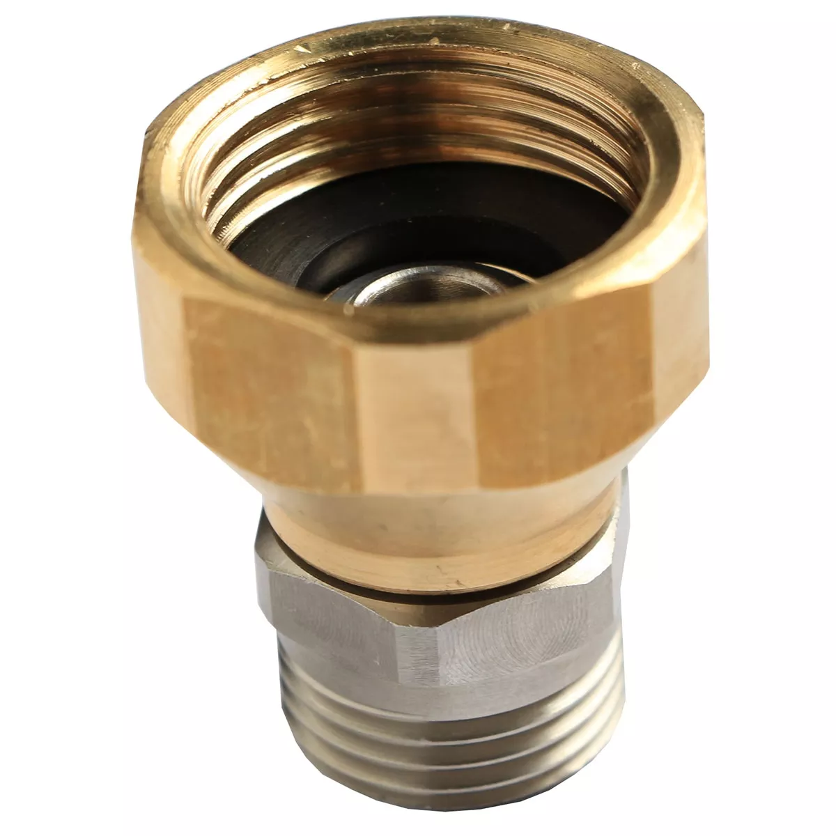 Swivel Connector for Spray Guns - 3/4" GHT x 1/2" NPS