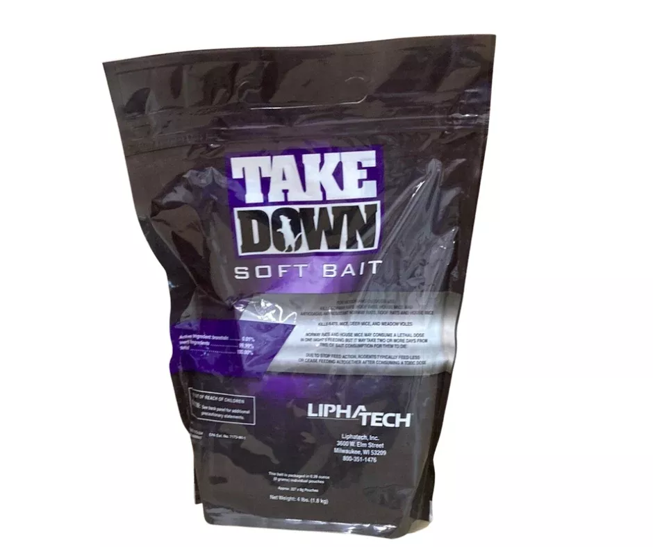 TakeDown II Soft Bait Rodenticide