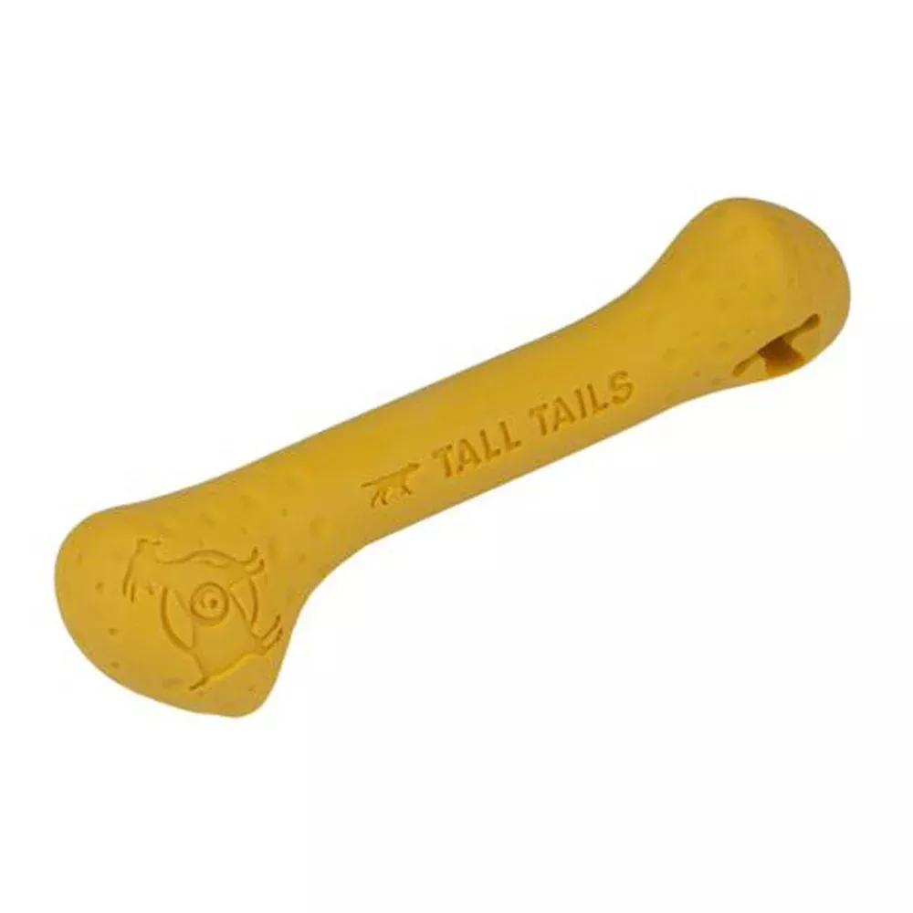 Tall Tails, Goat Bone, Yellow, 6"