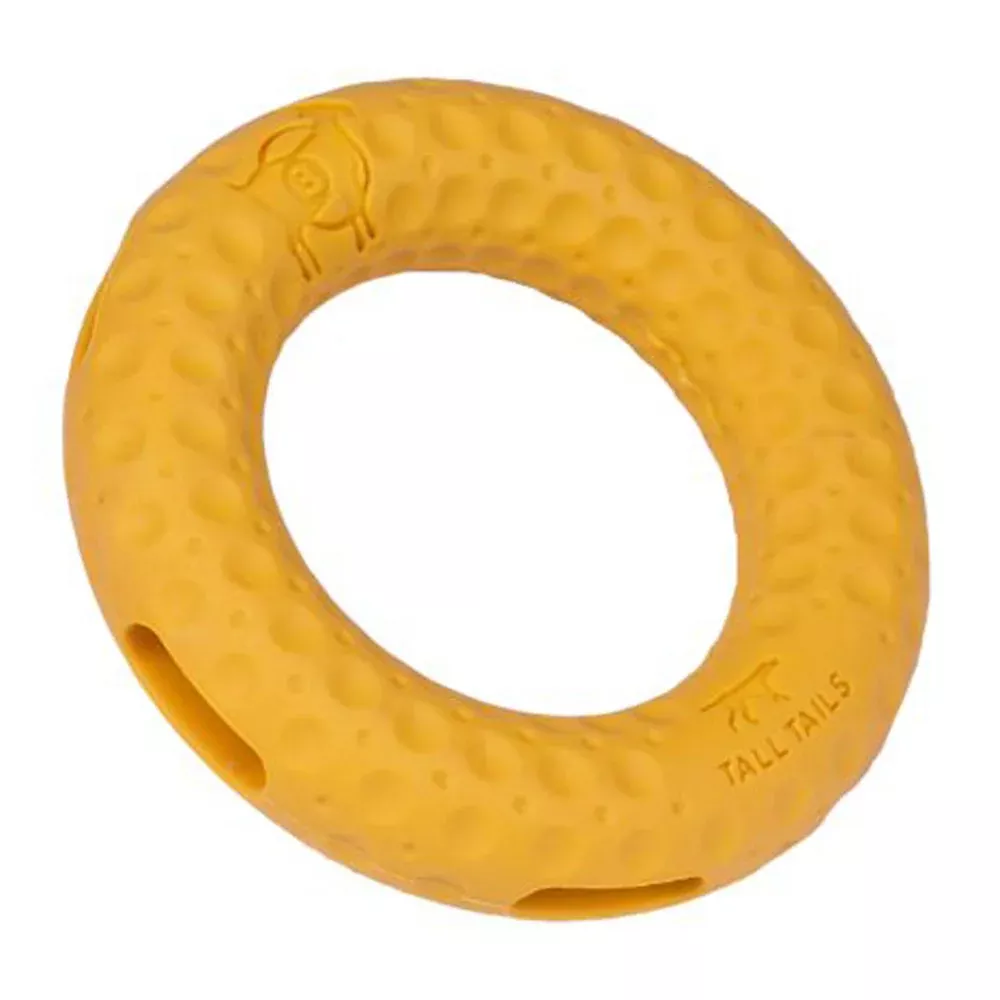 Tall Tails, Goat Ring, Yellow, 3"