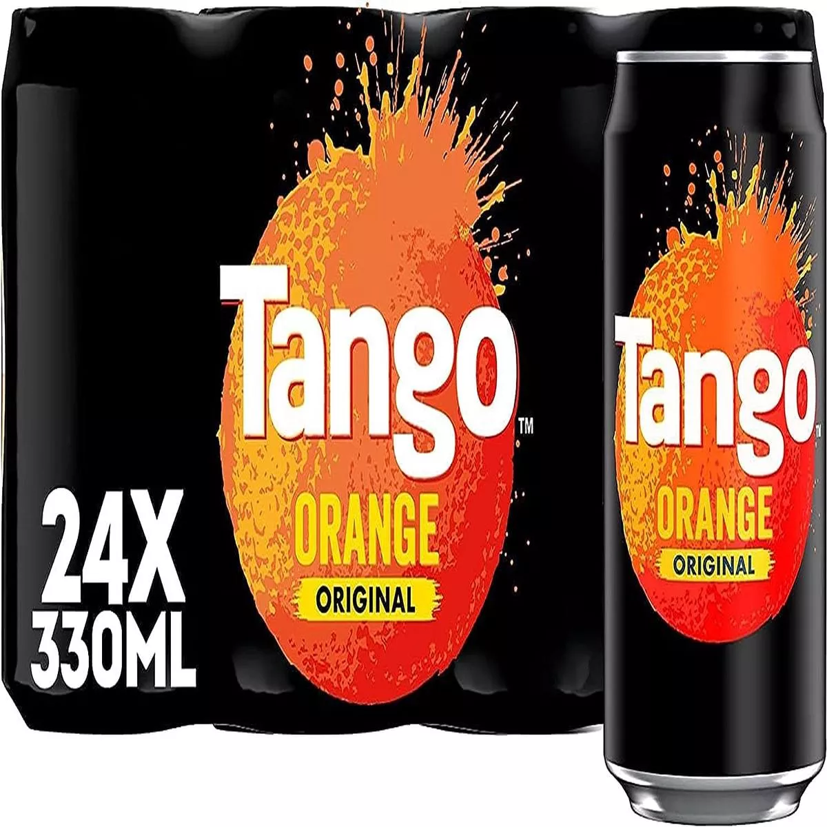 Tango Orange 330ml Can (24 Pack) – Default Title