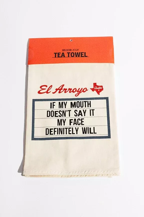 Tea Towel - My Face