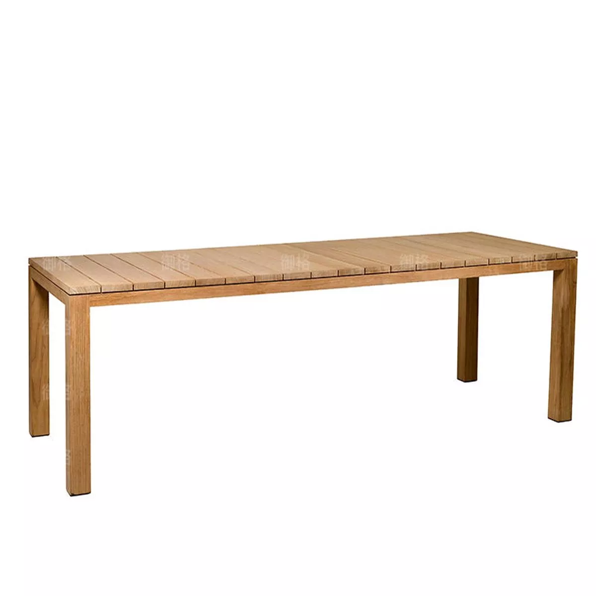 Teak Long Table and Chair – 240cm long table