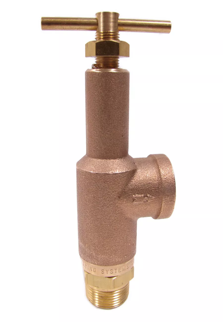TeeJet Brass Pressure Relief Valve 6815 - by Spraying Systems 300 psi & 700 psi