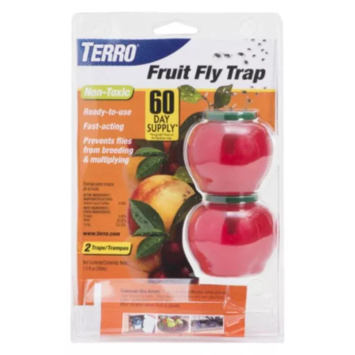 Terro Fruit Fly Traps, 2 Pack