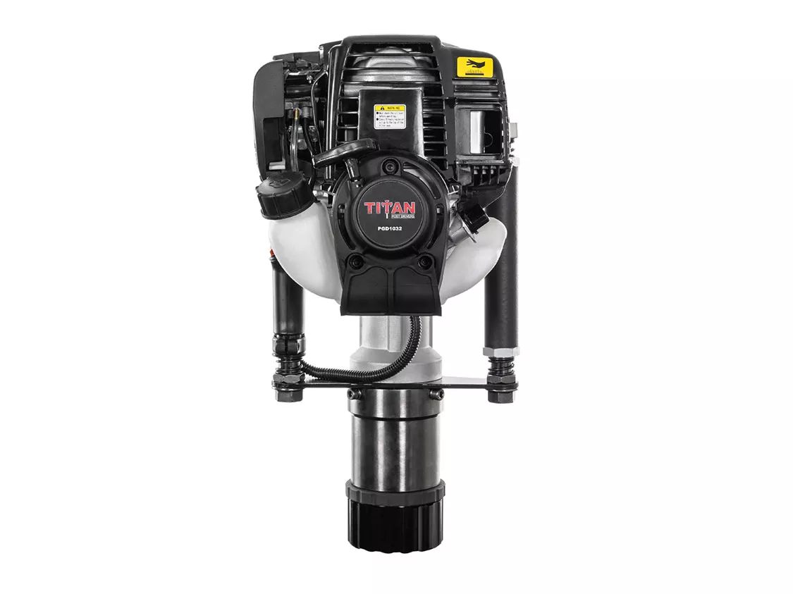 Titan Residential Post Driver # PGD1032 with Gas-Powered 1.2 HP Engine