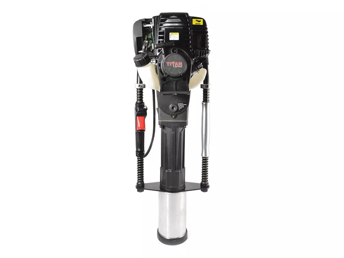 Titan Residential Post Driver # PGD3875 with Gas-Powered 1.3 HP Engine - Farm & Home Series