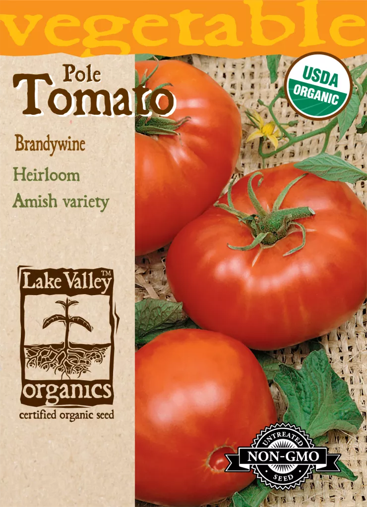 Tomato (Pole) Brandywine Red – Item #879