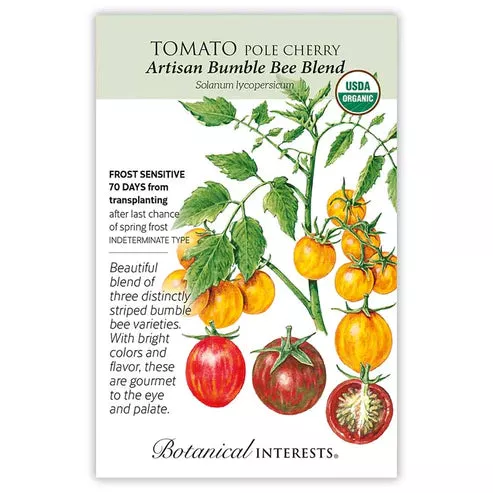 Tomato Pole Cherry Artisan Bumble Bee Blend Org