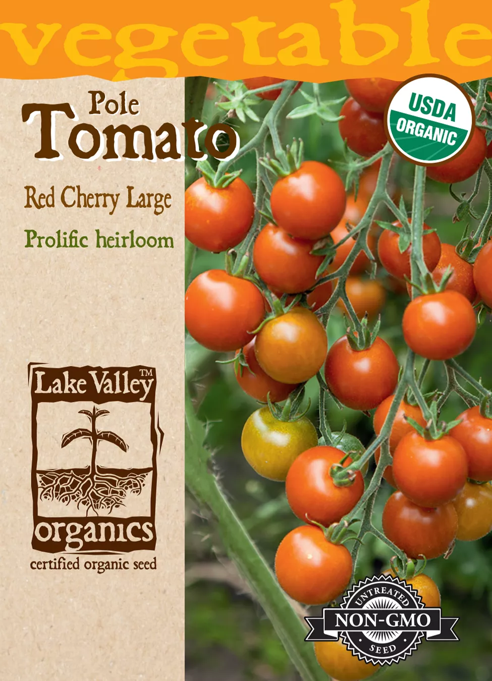 Tomato (Pole) Red Cherry – Item #4066