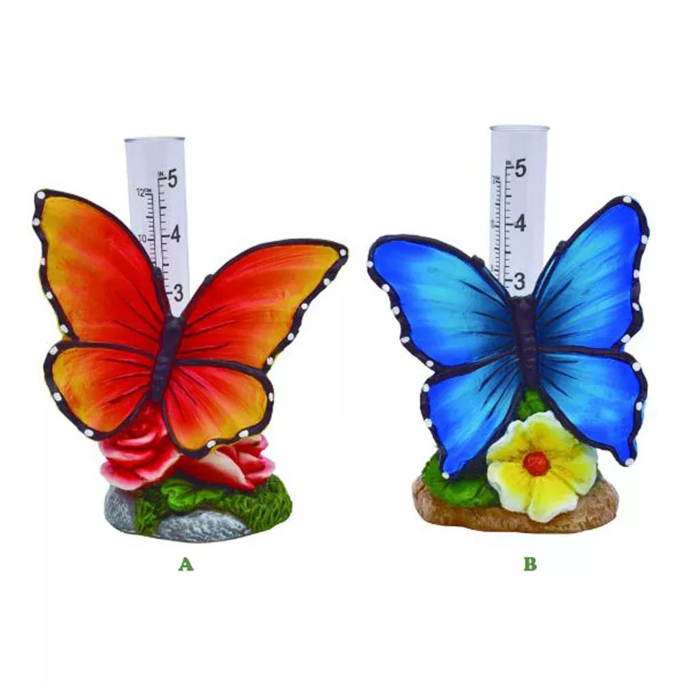 Transpac, Butterfly Rain Gauge, Assorted & Sold Separately