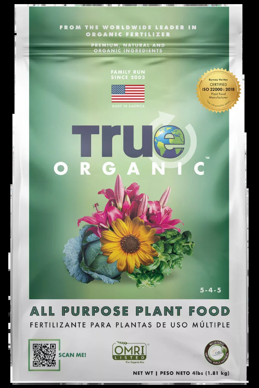 True Organic All Purpose Plant Food