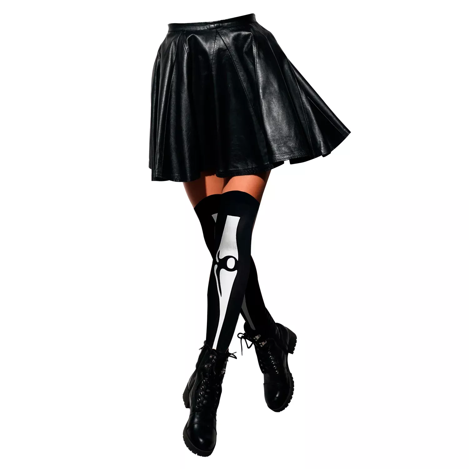 Two Left Feet Wicked Cool Thigh Highs (Bare Bone style)