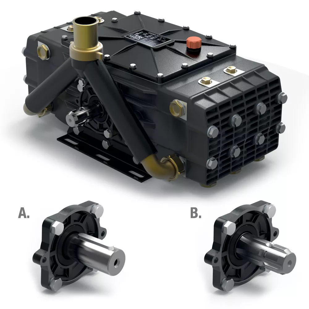 UDOR Gamma 202/CC and 242/CC Industrial Plunger Pumps