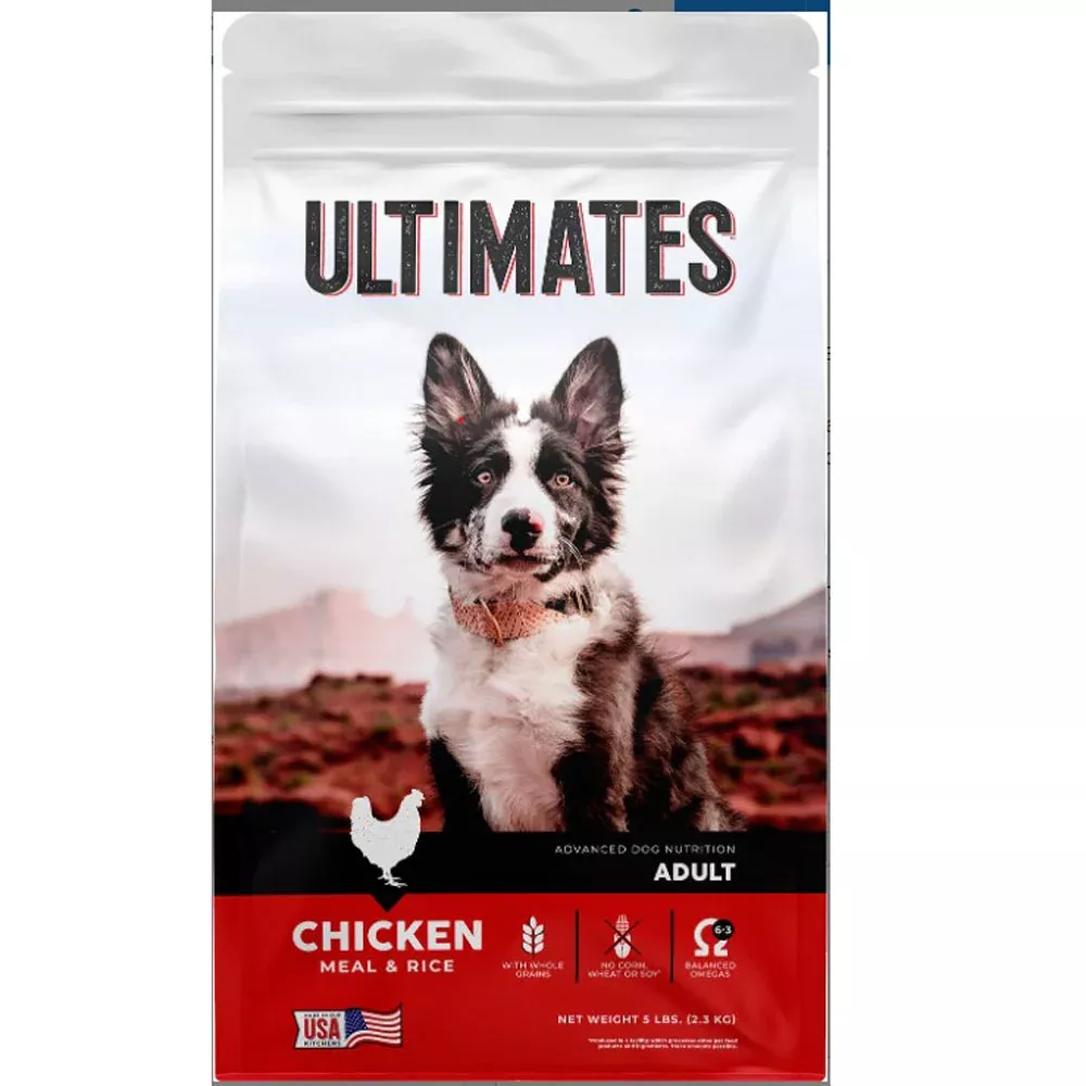 Ultimates Chicken Meal & Rice Adult Dog Food, 28 lb